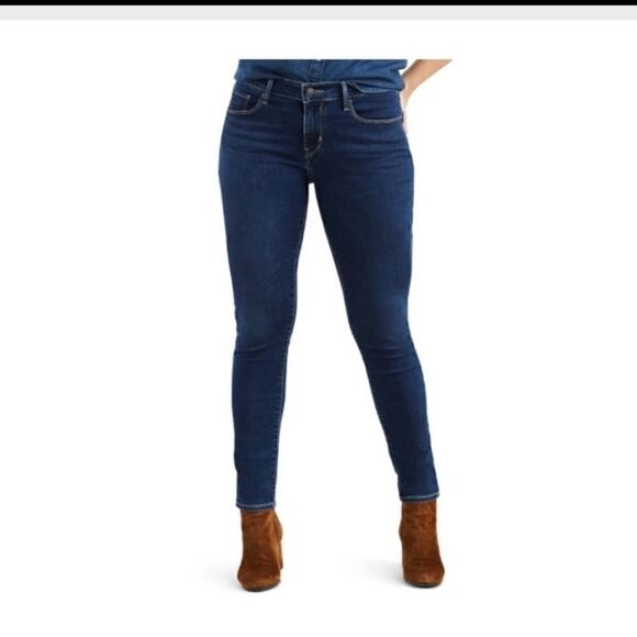 Levi's Bold Curve Modern Rise Skinny Jeans sz 34 - Picture 1 of 6